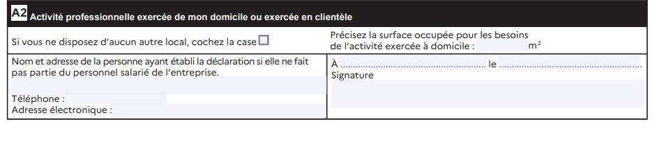 Comment remplir le formulaire 1447-C-SD - A2 1447-C-SD