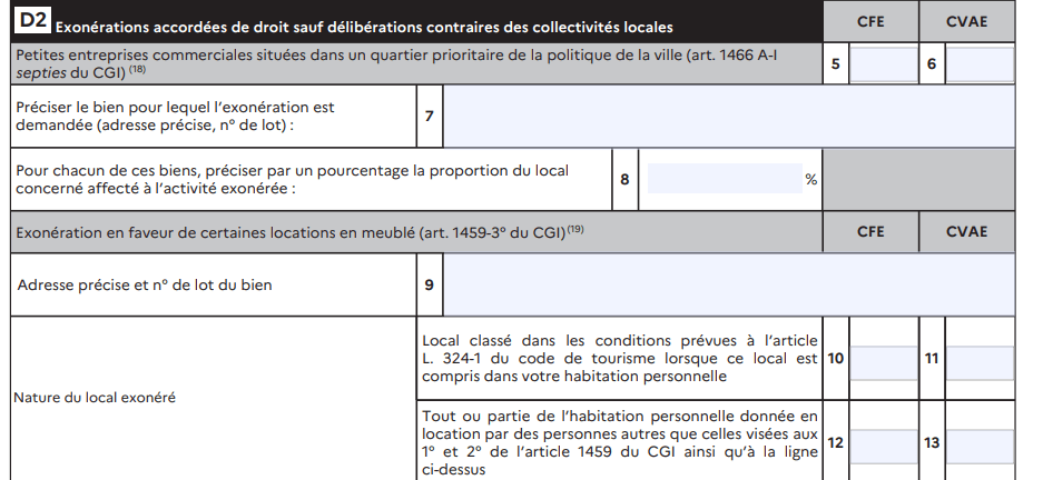 Comment remplir le formulaire 1447-C-SD - D2 1447-C-SD